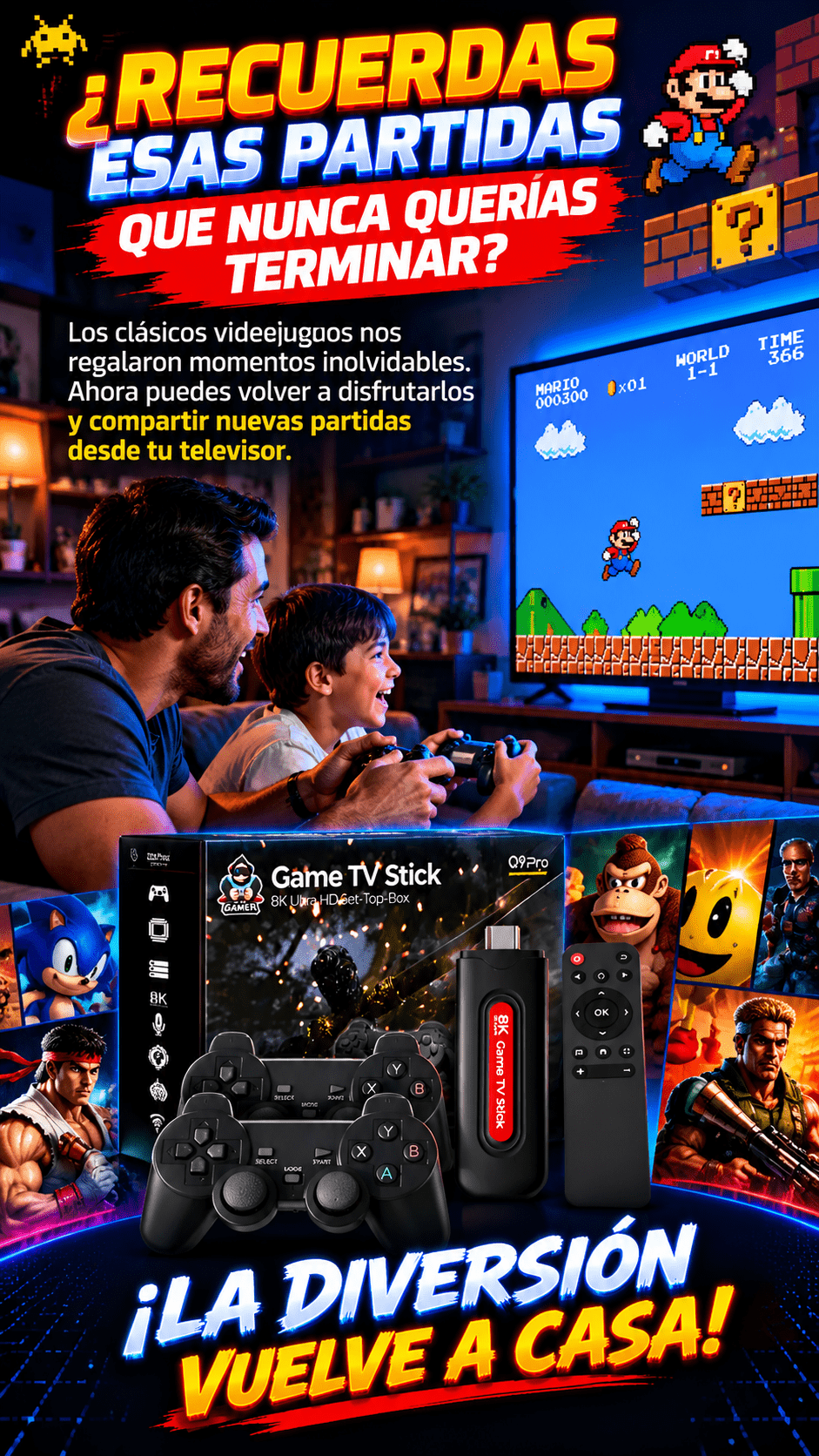 CONSOLA Q9 PRO